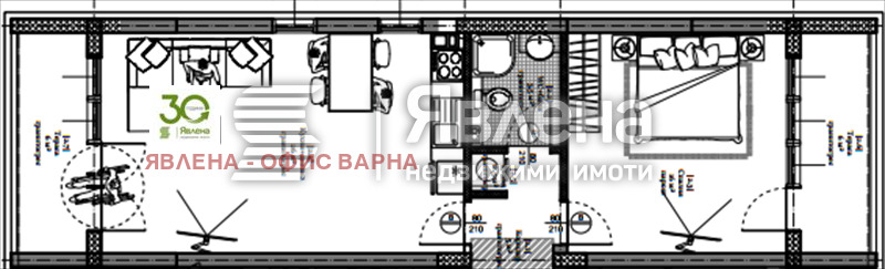 Till salu  1 sovrum Varna , Asparuhovo , 85 kvm | 85978745 - bild [2]