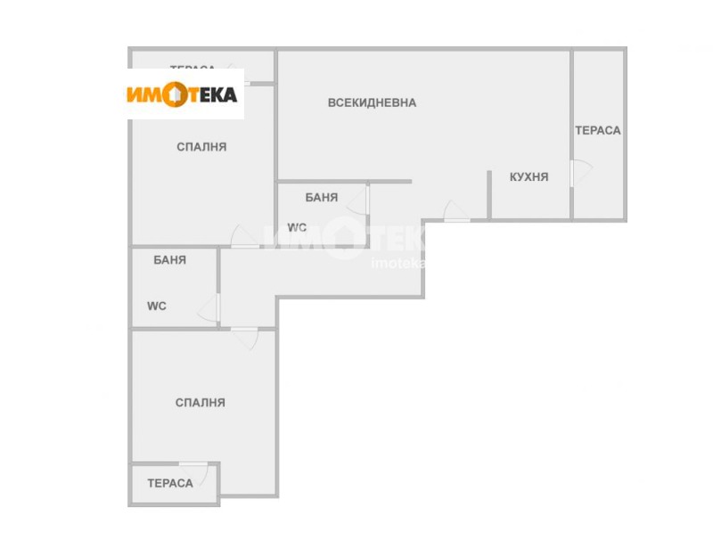 Продава 3-СТАЕН, гр. Варна, област Варна, снимка 3 - Aпартаменти - 46619449