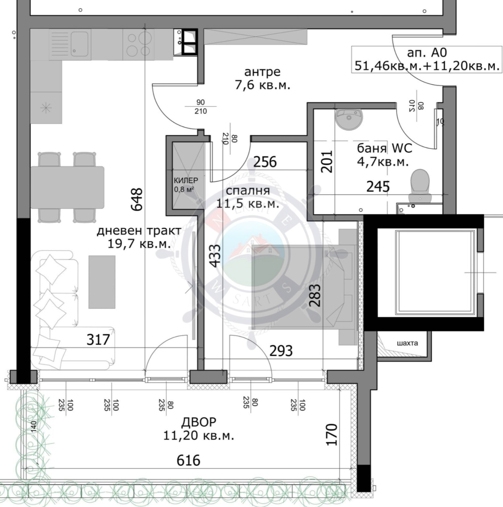 Продава 2-СТАЕН, гр. Варна, Владислав Варненчик 1, снимка 2 - Апартаменти - 55179802