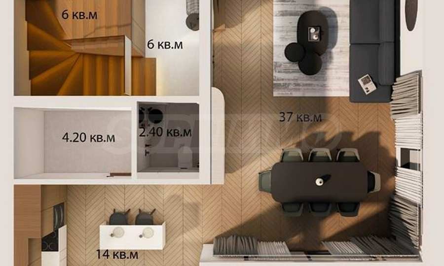 Продава КЪЩА, с. Марково, област Пловдив, снимка 5 - Къщи - 53658634