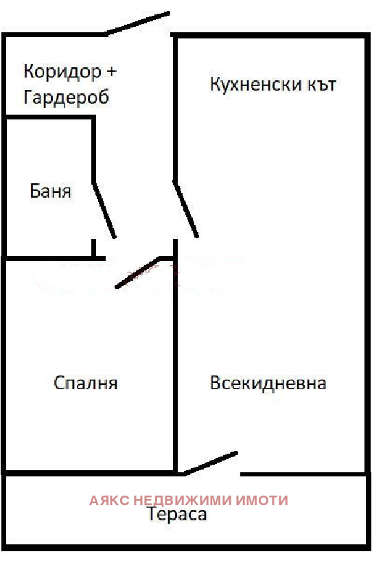 Продава 2-СТАЕН, гр. София, Толстой, снимка 5 - Aпартаменти - 49309890