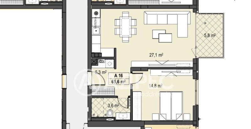 Продава 2-СТАЕН, гр. София, Бояна, снимка 2 - Апартаменти - 52799603