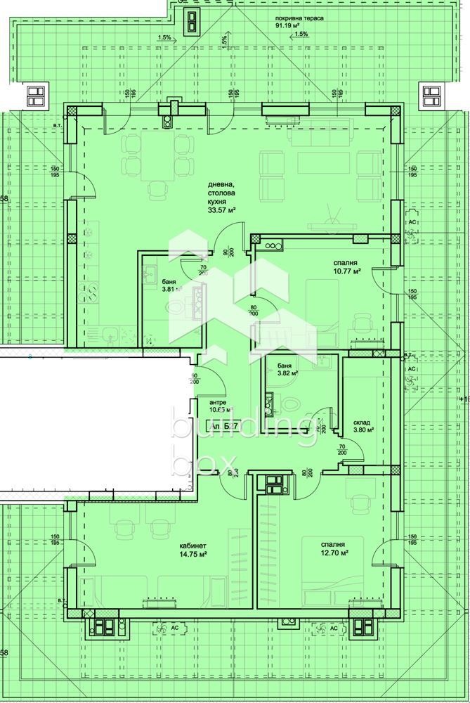 Продава 4-СТАЕН, гр. Пловдив, Христо Смирненски, снимка 13 - Апартаменти - 52968212