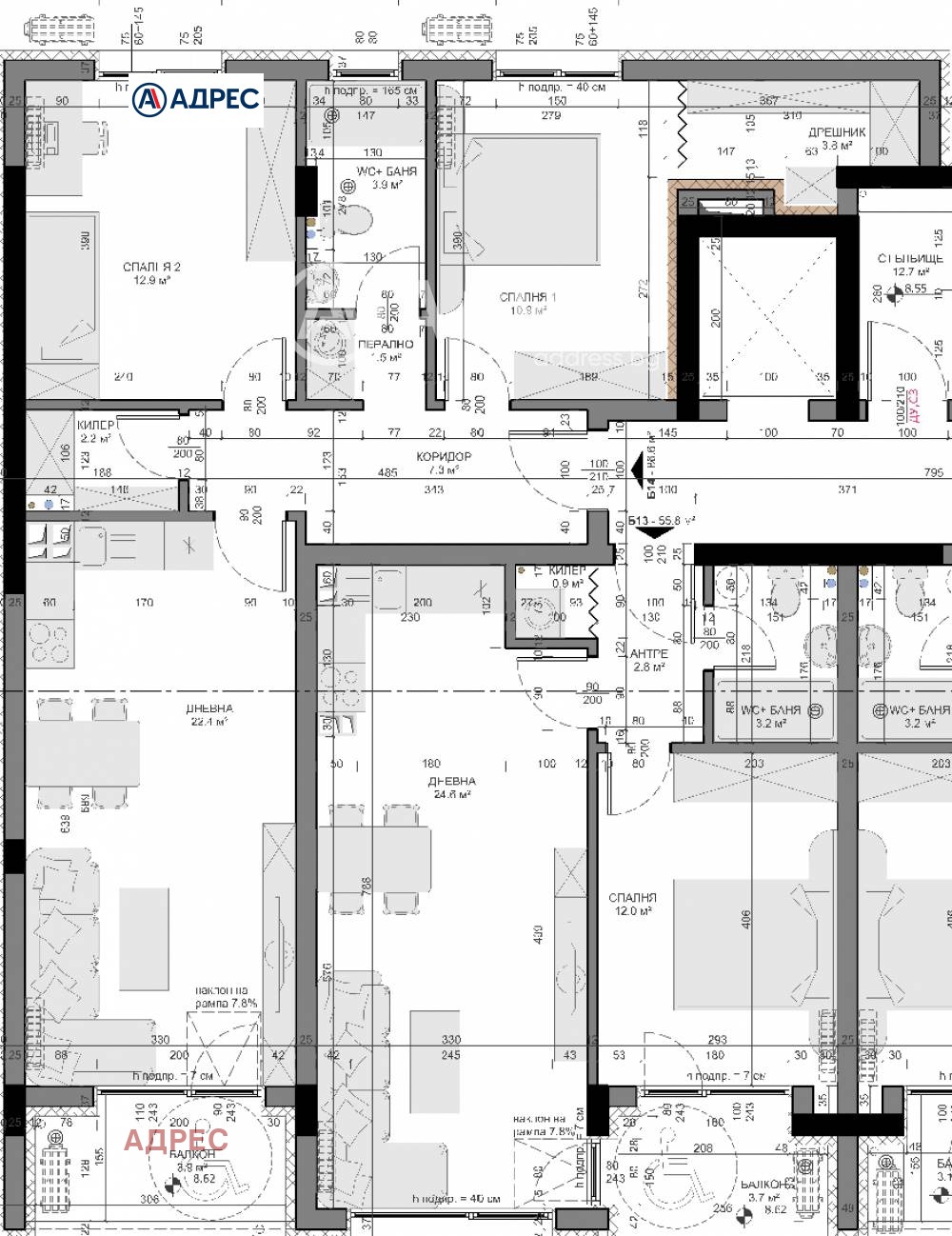 Продава 3-СТАЕН, гр. Варна, Владислав Варненчик 1, снимка 2 - Апартаменти - 54227880