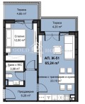 Продава  2-стаен град Пловдив , Христо Смирненски , 73 кв.м | 26102442 - изображение [15]