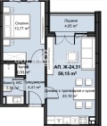 Продава  2-стаен град Пловдив , Христо Смирненски , 73 кв.м | 26102442 - изображение [6]