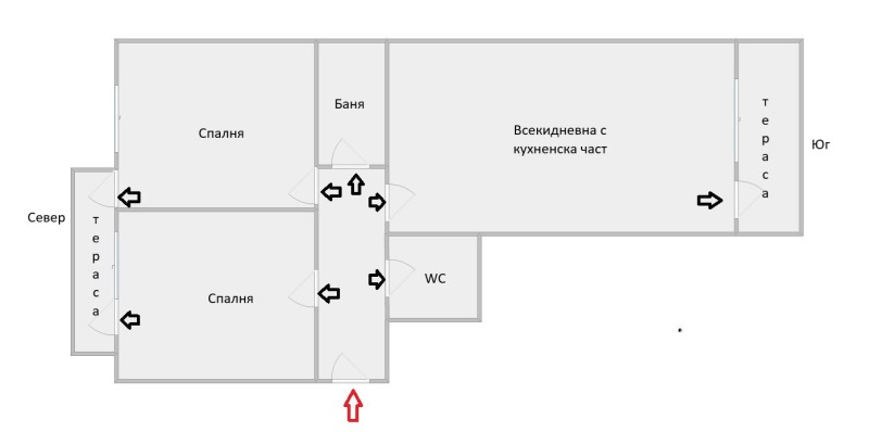 Myytävänä  2 makuuhuonetta Varna , Pogrebi , 88 neliömetriä | 40403689 - kuva [9]