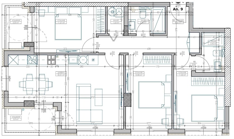 À venda  3 quartos Varna , Mladost 2 , 121 m² | 23533823