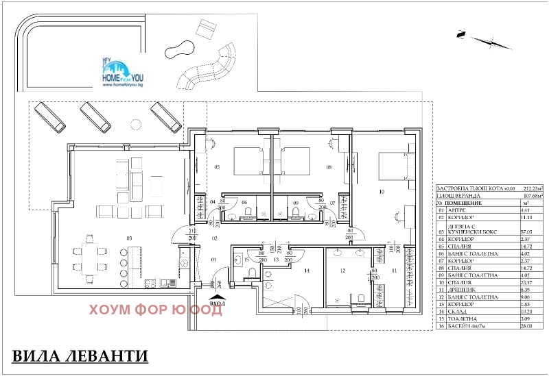 Προς πώληση  σπίτι περιοχή Μπουργκάς , ΤΣαρεβο , 204 τ.μ | 44729516 - εικόνα [16]