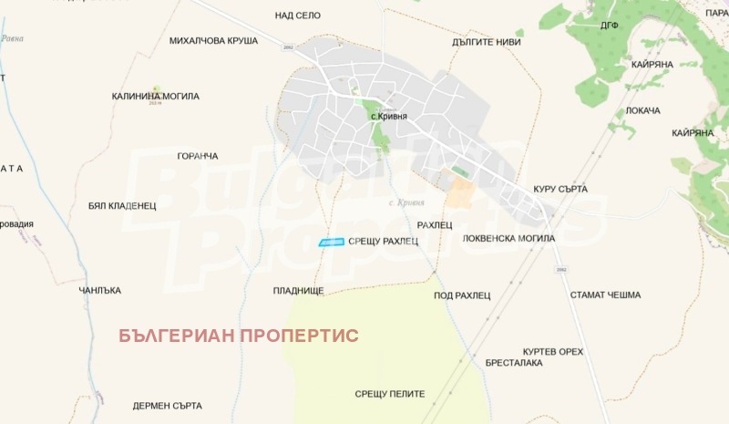 Продава ЗЕМЕДЕЛСКА ЗЕМЯ, с. Кривня, област Варна, снимка 3 - Земеделска земя - 53492158