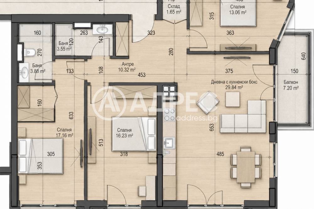 Продава МНОГОСТАЕН, гр. София, Красно село, снимка 2 - Апартаменти - 55921982