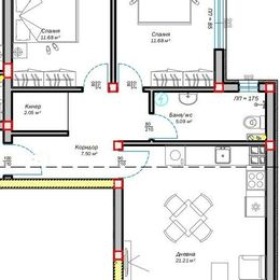 Продава 3-СТАЕН, гр. Варна, Изгрев, снимка 2 - Aпартаменти - 47971904