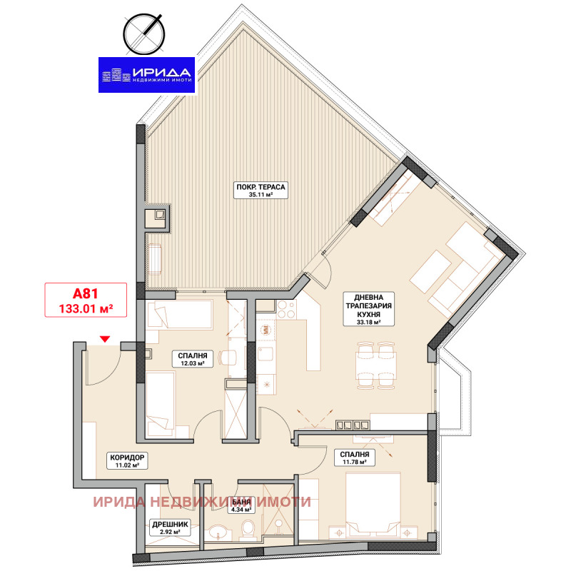 Продава 3-СТАЕН, гр. София, Младост 4, снимка 1 - Aпартаменти - 49260338