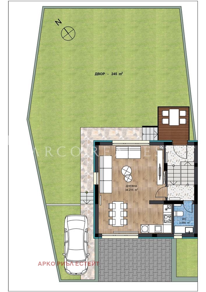 Продава КЪЩА, гр. София, Горна баня, снимка 6 - Къщи - 54454652