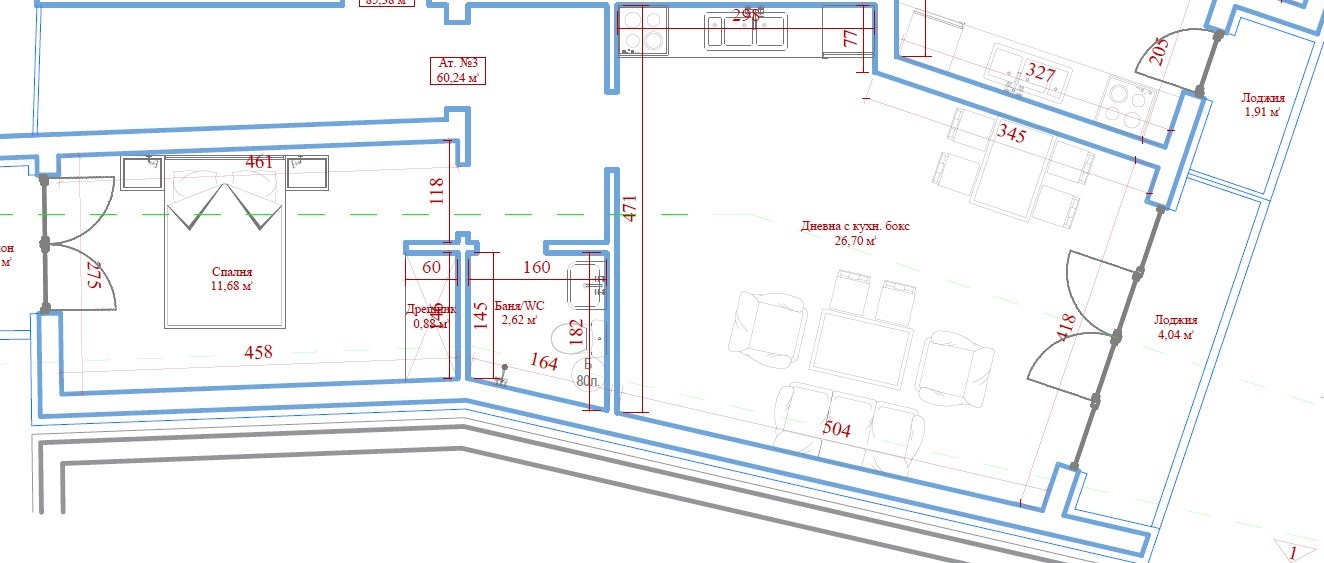 Продава 2-СТАЕН, гр. Варна, Център, снимка 4 - Апартаменти - 54706068