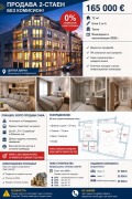 Продава 2-СТАЕН, гр. Варна, Център, снимка 1