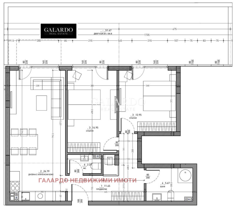 Продава 3-СТАЕН, гр. София, Малинова долина, снимка 9 - Aпартаменти - 47700298