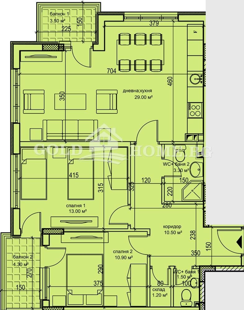 Продава 3-СТАЕН, гр. Пловдив, Кършияка, снимка 3 - Апартаменти - 53200949