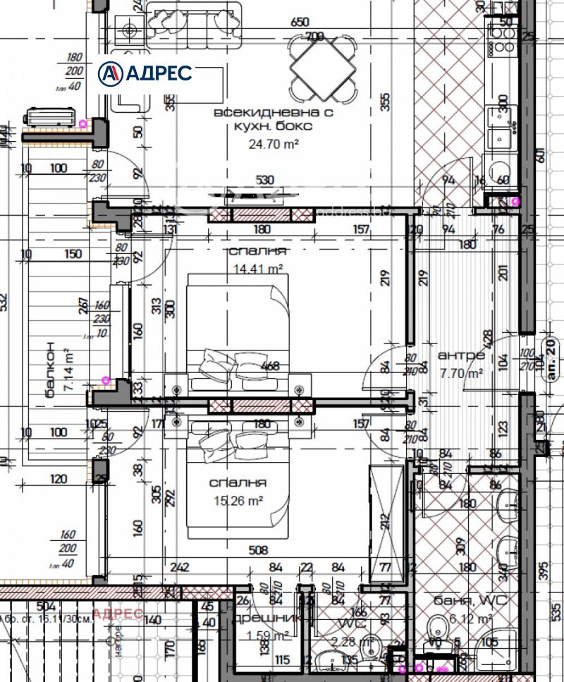 Продава  3-стаен град Варна , Младост 1 , 113 кв.м | 71082015