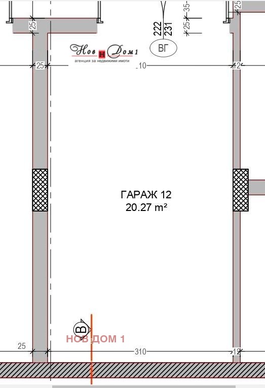 Продава ГАРАЖ, ПАРКОМЯСТО, гр. София, Витоша, снимка 1 - Гаражи и паркоместа - 47477633