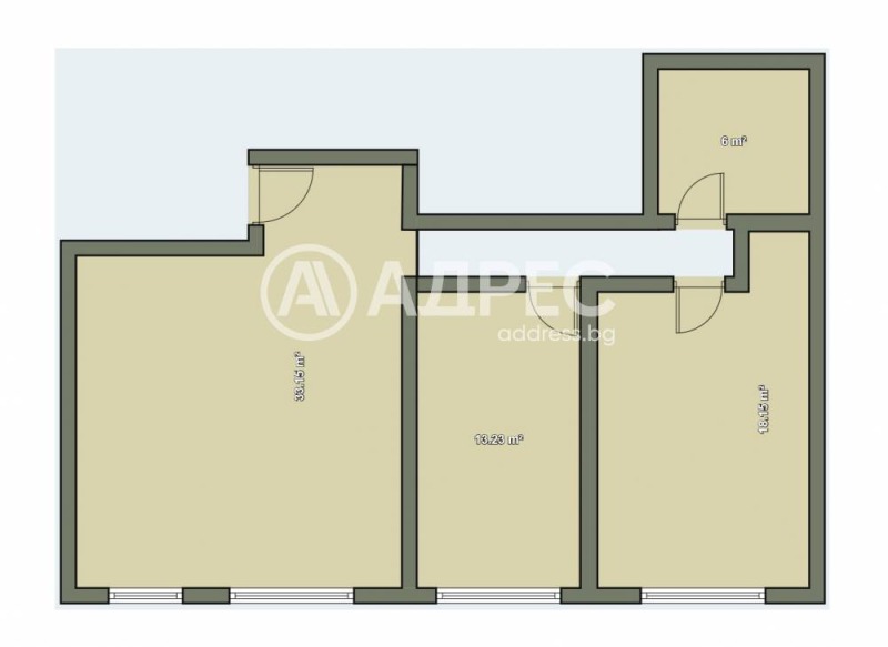 Продава 3-СТАЕН, гр. София, Лозенец, снимка 3 - Aпартаменти - 48221428