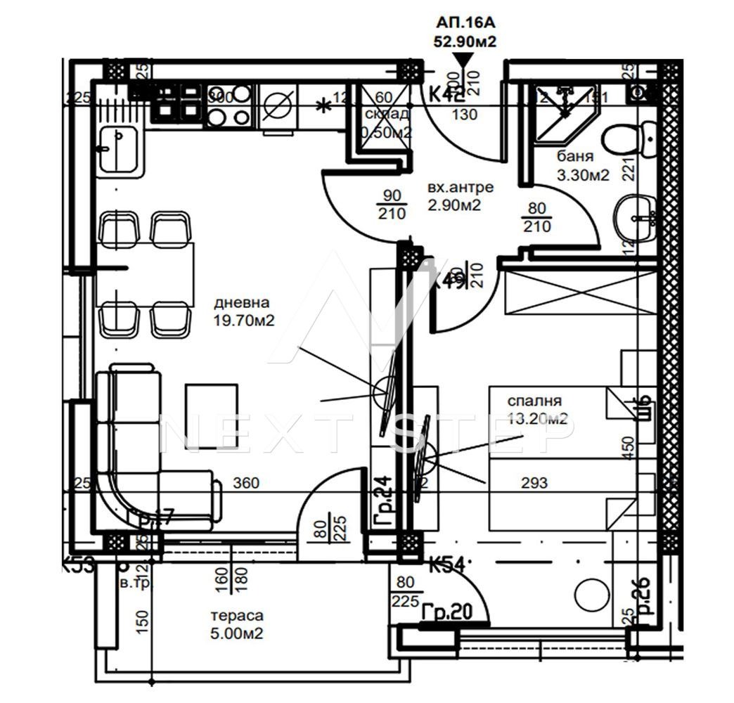 Продава 2-СТАЕН, гр. Пловдив, Южен, снимка 6 - Апартаменти - 54227943