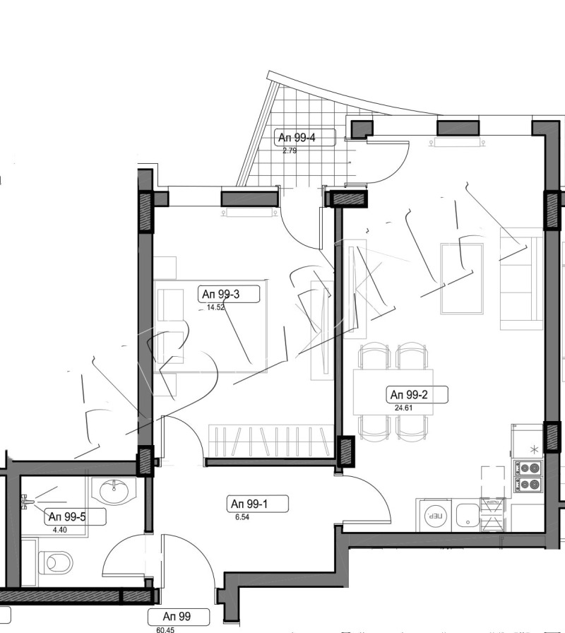 Продава 2-СТАЕН в град Варна, Възраждане 2 - 77 кв.м / 125 000 € » 244 478.75 лв., АБЛЕНА