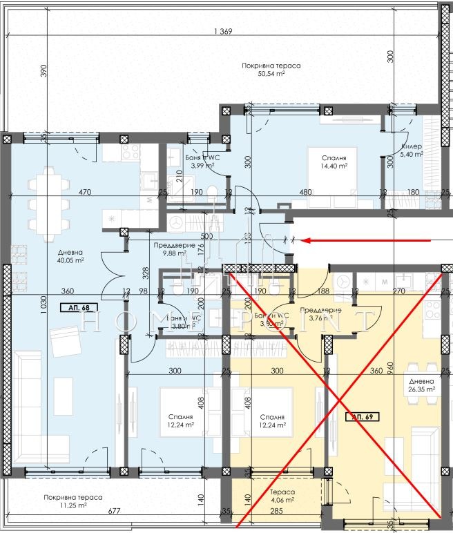 En venta  2 dormitorios Plovdiv , Kamenitsa 2 , 185 metros cuadrados | 87798532 - imagen [2]