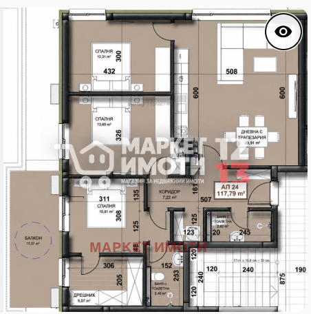 Продава 4-СТАЕН, гр. Стара Загора, Самара 3