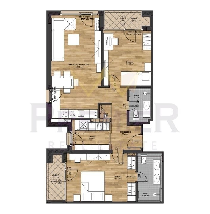 Продава 3-СТАЕН, гр. София, Бояна, снимка 13 - Апартаменти - 53072702