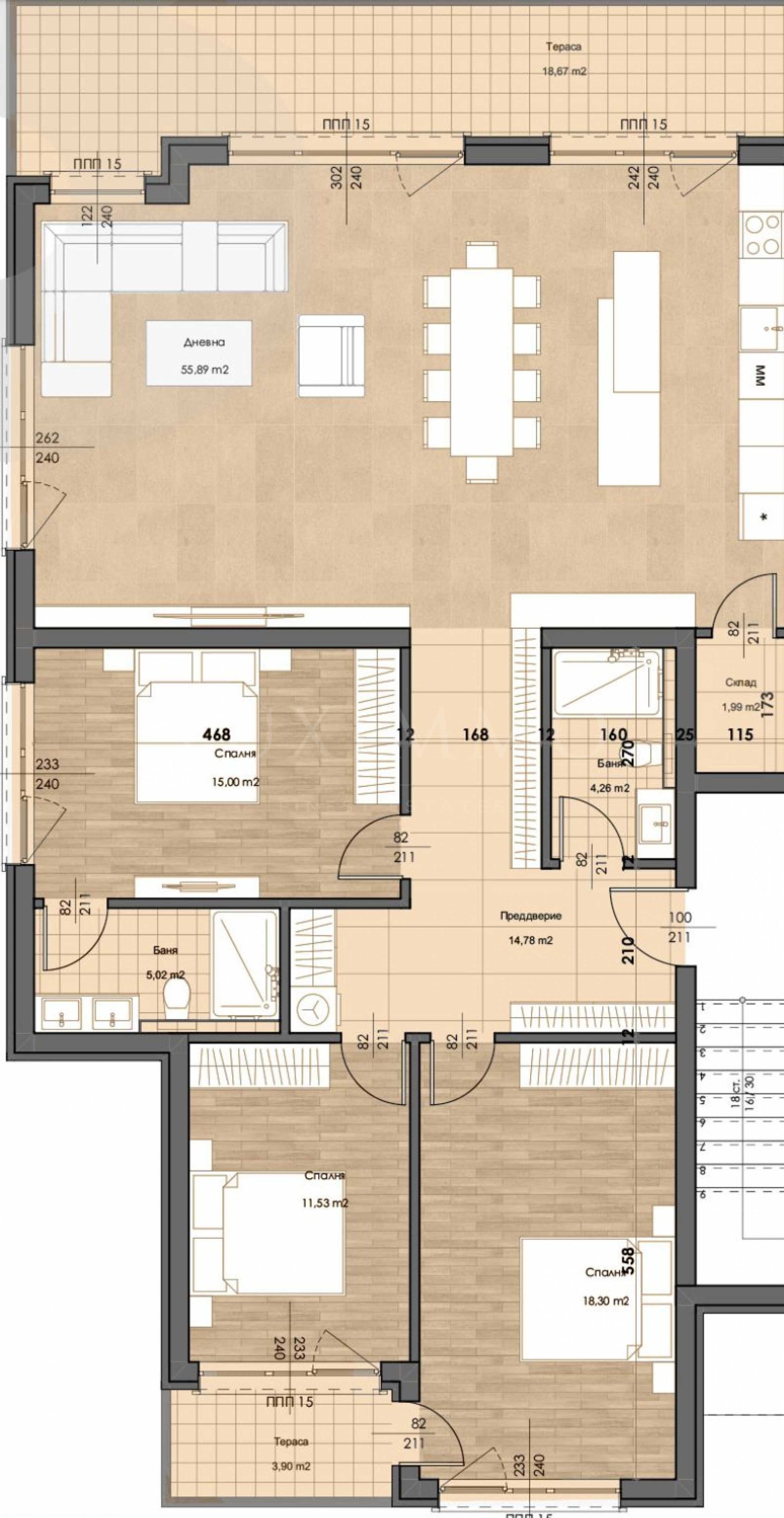 Продава 4-СТАЕН, гр. София, с. Бистрица, снимка 5 - Апартаменти - 56226034