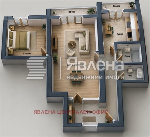 Продава 2-СТАЕН, гр. София, Център, снимка 8 - Апартаменти - 56133913