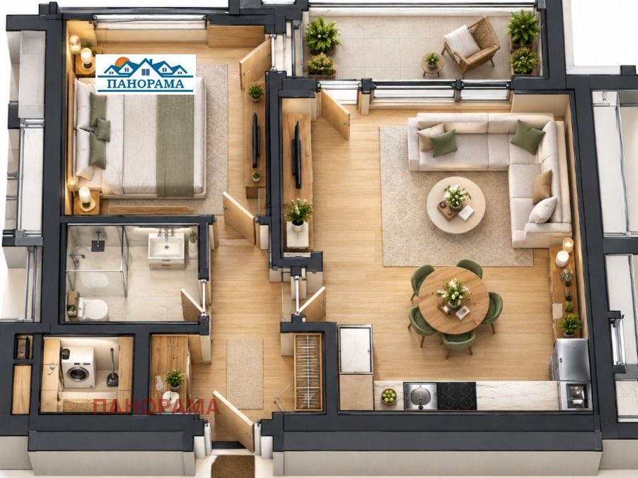 Продава 2-СТАЕН, гр. Пловдив, Кършияка, снимка 2 - Апартаменти - 55884189