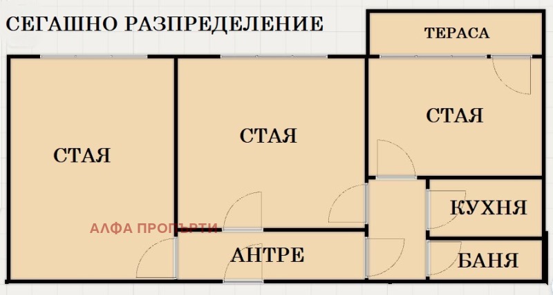 Продава  3-стаен град София , Красна поляна 1 , 75 кв.м | 71919407