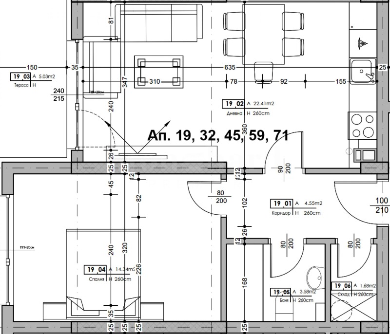 For Sale  1 bedroom Plovdiv , Karshiyaka , 68 sq.m | 96498932 - image [4]
