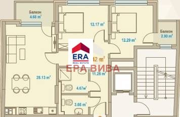 Продава 3-СТАЕН, гр. София, Зона Б-5, снимка 2 - Апартаменти - 52561816