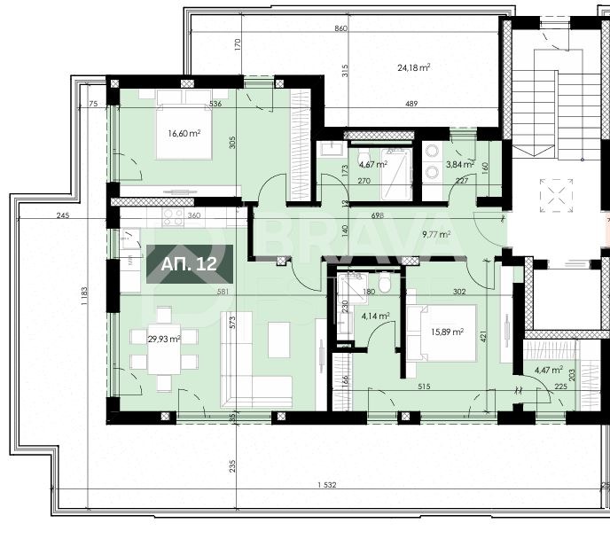 Продава 3-СТАЕН, гр. Пловдив, Отдих и култура, снимка 16 - Апартаменти - 52804572