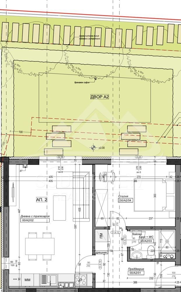 Satılık  1 yatak odası Sofia , Darvenica , 65 metrekare | 34575014 - görüntü [2]