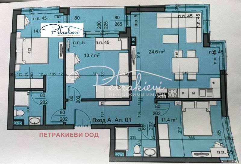 Продаја  3+ спаваћа соба Бургас , Изгрев , 111 м2 | 83354969 - слика [13]