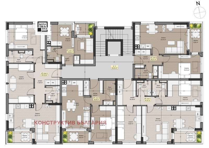 Προς πώληση  Στούντιο Σοφηια , Λεβσκη Γ , 39 τ.μ | 59763607 - εικόνα [6]