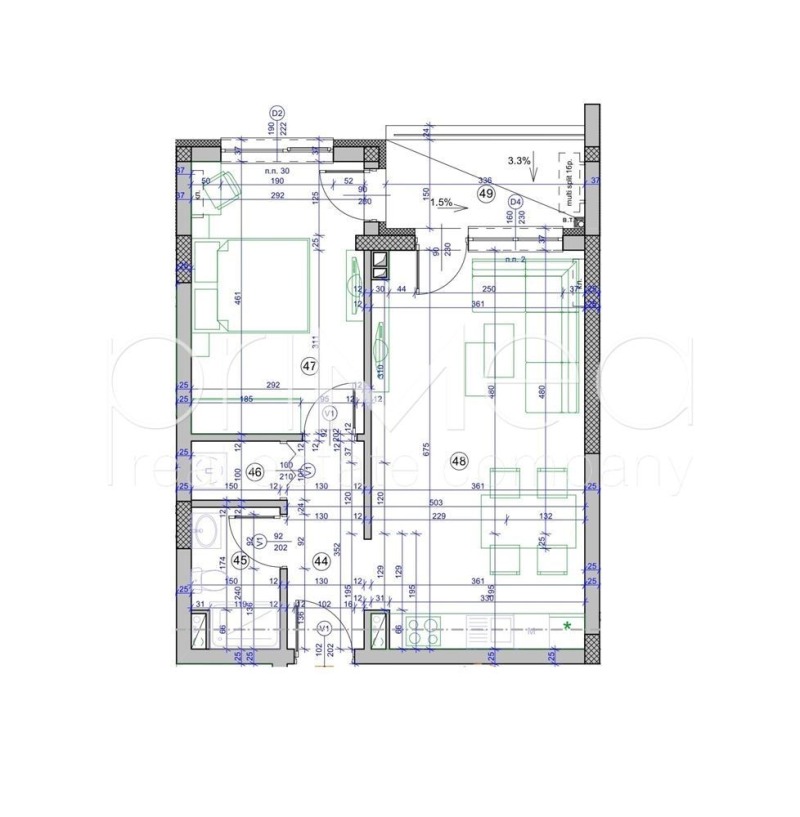 Продава  2-стаен град Бургас , Крайморие , 69 кв.м | 93803726 - изображение [2]