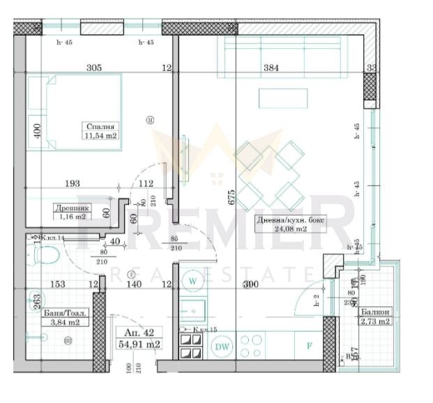 Продава 2-СТАЕН, гр. Варна, Левски 1, снимка 5 - Апартаменти - 55258011