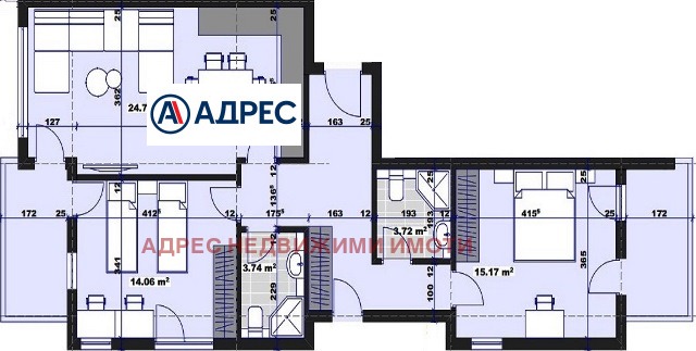 Продава 3-СТАЕН, гр. Стара Загора, Три чучура - север, снимка 3 - Апартаменти - 52834548