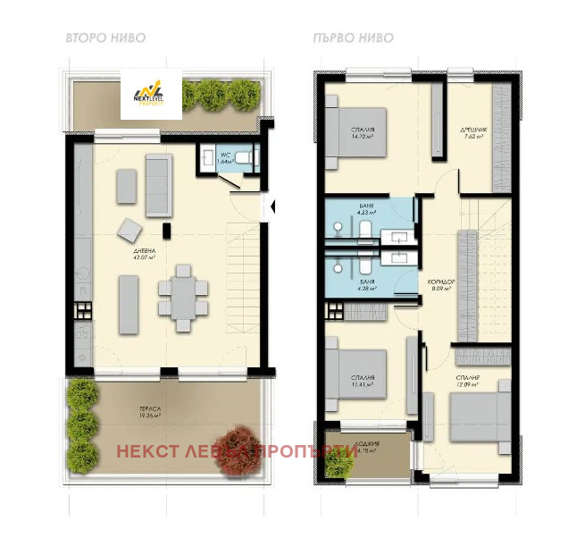 Satılık  İki Katlı Daire Sofia , Bistrica , 214 metrekare | 81078220