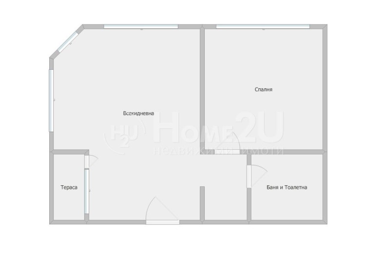 На продаж  1 спальня Варна , Колхозен пазар , 48 кв.м | 82374685 - зображення [4]