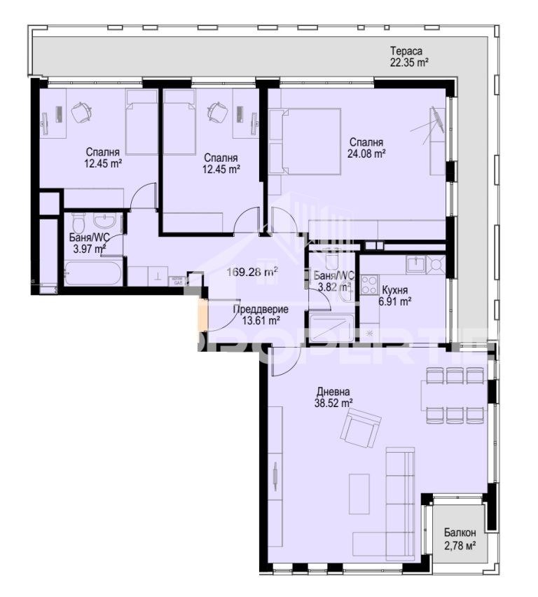 Till salu  3+ sovrum Sofia , Bojana , 198 kvm | 61498634