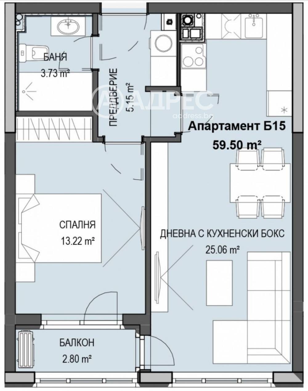 Продава 2-СТАЕН, гр. София, Кръстова вада, снимка 4 - Апартаменти - 54110730