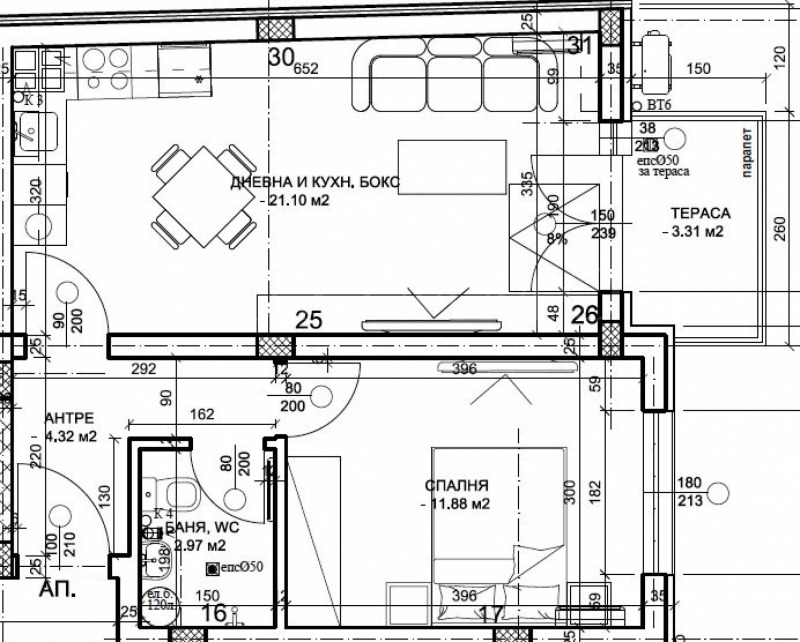 Продава 2-СТАЕН, гр. Пловдив, Каменица 1, снимка 3 - Апартаменти - 52705213
