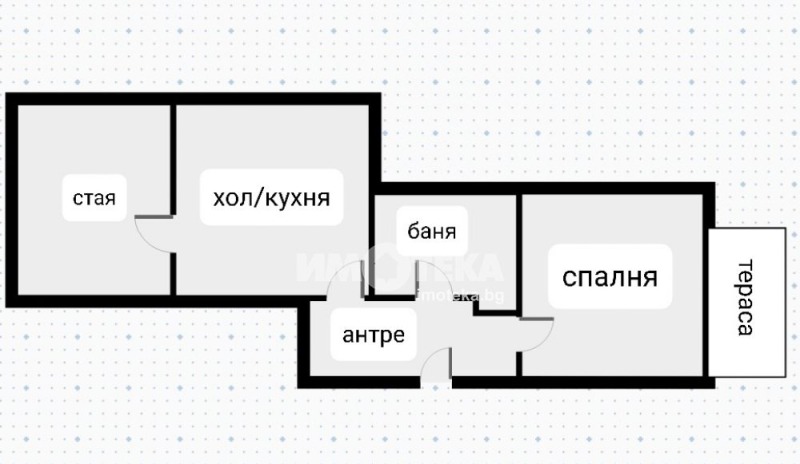 Продава 3-СТАЕН, гр. София, Център, снимка 3 - Aпартаменти - 46035832