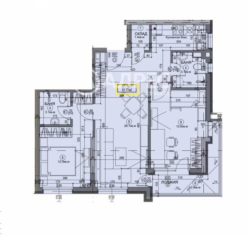 Zu verkaufen  2 Schlafzimmer Sofia , Bakston , 105 qm | 57574994 - Bild [6]
